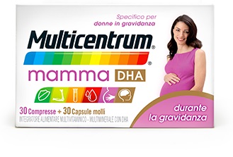 MULTICENTRUM MAMMA DHA 30 COMPRESSE + 30 CAPSULE - Antica Farmacia Ferrari