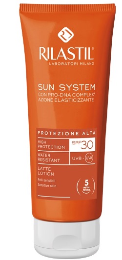 RILASTIL SUN SYSTEM PHOTO PROTECTION THERAPY SPF30 LATTE 100 ML - Antica Farmacia Ferrari