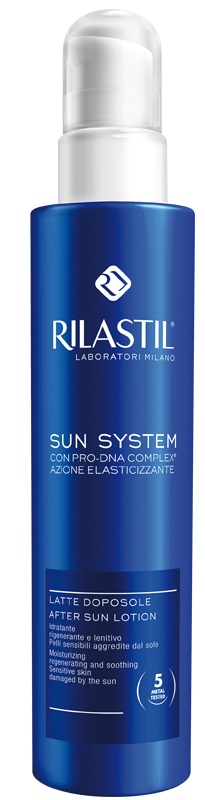 RILASTIL SUN SYSTEM PHOTO PROTECTION THERAPY DOPOSOLE LATTE 200 ML - Antica Farmacia Ferrari
