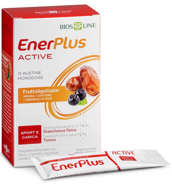 BIOSLINE ENER PLUS ACTIVE 15 BUSTINE X 10 ML - Antica Farmacia Ferrari