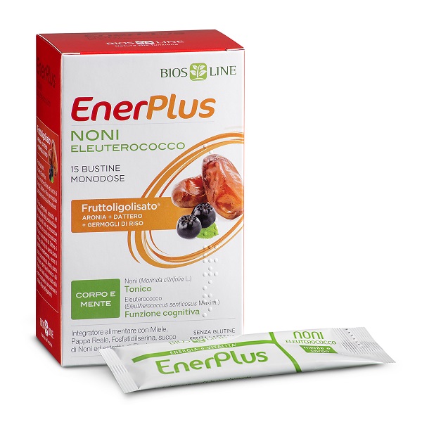 BIOSLINE ENER PLUS NONI 15 BUSTINE X 10 ML - Antica Farmacia Ferrari