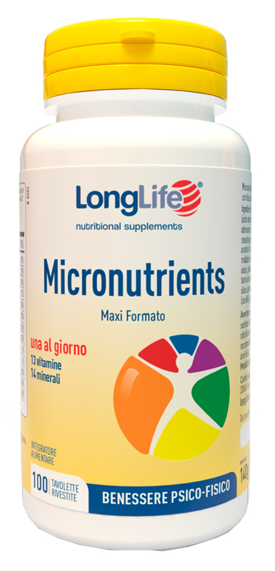 LONGLIFE MICRONUTRIENTS 100 TAVOLETTE - Antica Farmacia Ferrari