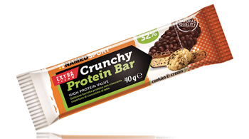 CRUNCHY PROTEINBAR COOKIES & CREAM 1 PEZZO 40 G - Antica Farmacia Ferrari