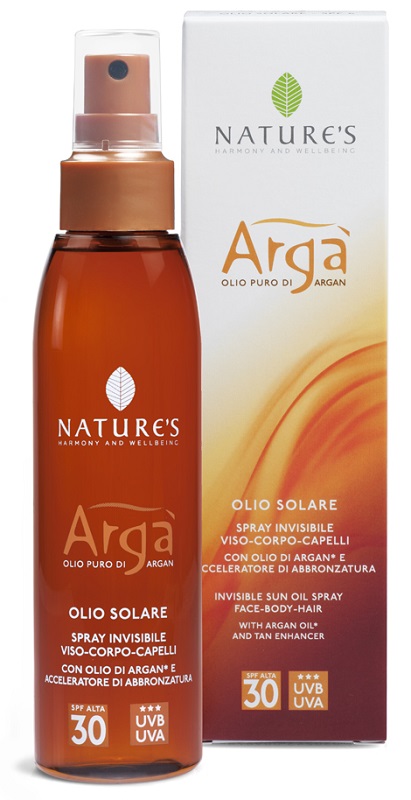 ARGA' OLIO SOLARE SPRAY INVISIBILE SPF 30 150 ML - Antica Farmacia Ferrari