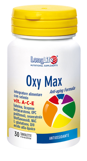 LONGLIFE OXY MAX 30 TAVOLETTE - Antica Farmacia Ferrari