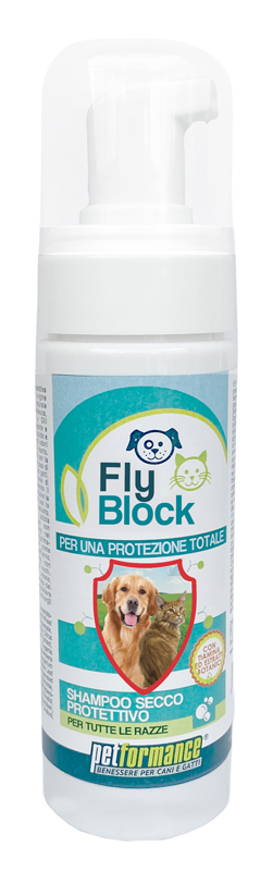FLYBLOCK SHAMPOO SECCO CANI/GATTI 150 ML - Antica Farmacia Ferrari