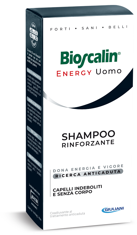 BIOSCALIN ENERGY SHAMPOO RINFORZANTE 200 ML - Antica Farmacia Ferrari