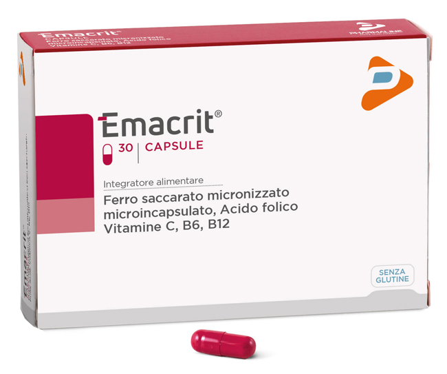 EMACRIT 30 CAPSULE 12,45 G - Antica Farmacia Ferrari