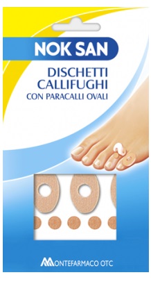 NOK SAN DISCHETTI CALLIFUGHI CON PARACALLI OVALI - Antica Farmacia Ferrari