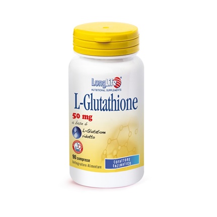 LONGLIFE LGLUTATHIONE 90 COMPRESSE 50 MG - Antica Farmacia Ferrari