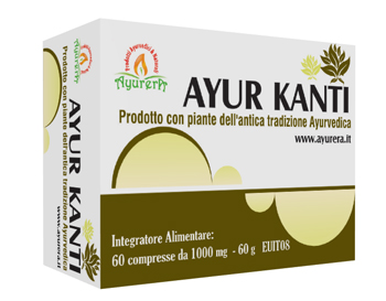 AYUR KANTI 60 COMPRESSE 1 G - Antica Farmacia Ferrari