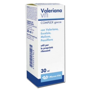 VALERIANA VITI COMPLEX GOCCE 30 ML - Antica Farmacia Ferrari