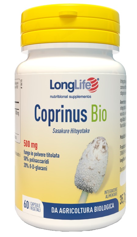 LONGLIFE COPRINUS BIO 60 CAPSULE - Antica Farmacia Ferrari