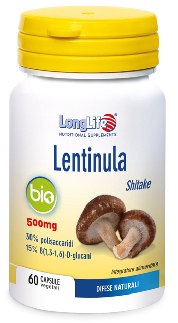 LONGLIFE LENTINULA BIO 60 CAPSULE - Antica Farmacia Ferrari