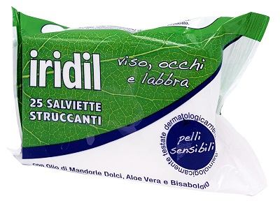 IRIDIL SALVIETTE STRUCCANTI 25 PEZZI - Antica Farmacia Ferrari