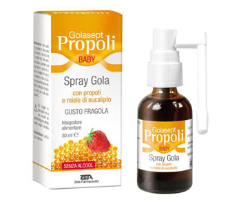 GOLASEPT PROPOLI BABY SPRAY GOLA 30 ML - Antica Farmacia Ferrari