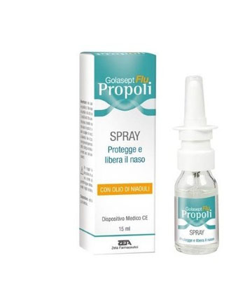 GOLASEPT PROPOLI SPRAY NASO 15 ML - Antica Farmacia Ferrari