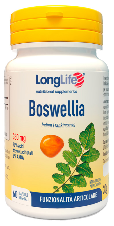 LONGLIFE BOSWELLIA 60 CAPSULE VEGETALI - Antica Farmacia Ferrari