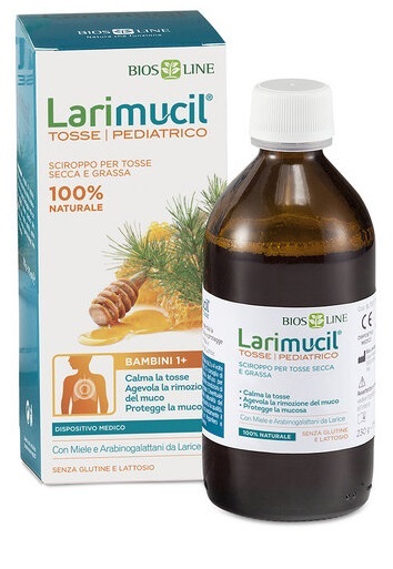 LARIMUCILTOSSE BAMBINI SCIROPPO 175 ML CE 0476 230 G - Antica Farmacia Ferrari