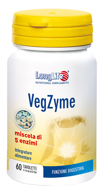 LONGLIFE VEGZYME 60 TAVOLETTE - Antica Farmacia Ferrari