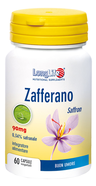 LONGLIFE ZAFFERANO 60 CAPSULE - Antica Farmacia Ferrari