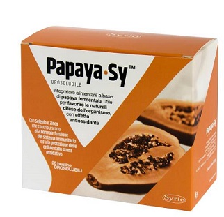 PAPAYA-SY 20 BUSTINE 92 G POLVERE OROSOLUBILE - Antica Farmacia Ferrari