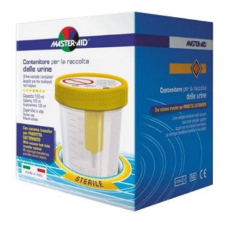 CONTENITORE RACCOLTA URINA SOTTOVUOTO MASTER-AID 120 ML - Antica Farmacia Ferrari