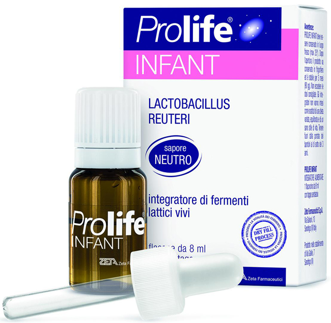 PROLIFE INFANT REUTERI GOCCE 8 ML - Antica Farmacia Ferrari