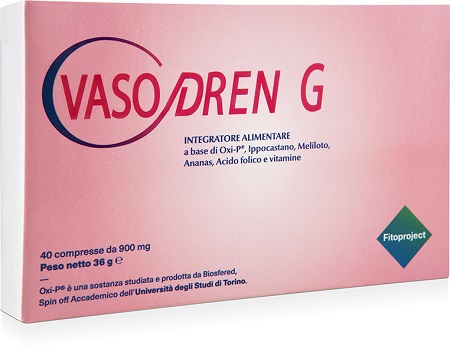 VASODREN G 40 COMPRESSE - Antica Farmacia Ferrari