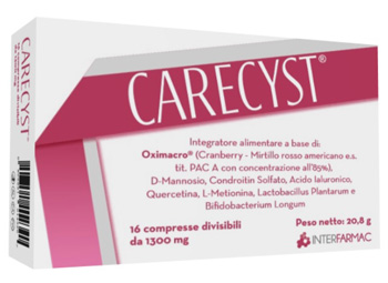 CARECYST 16 COMPRESSE DIVISIBILI DA 1300 MG - Antica Farmacia Ferrari