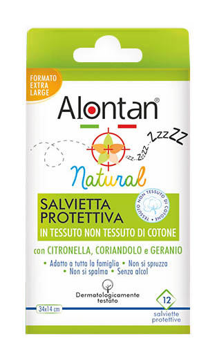 ALONTAN NATURAL SALVIETTA MONOUSO 12 PEZZI - Antica Farmacia Ferrari