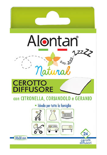 ALONTAN NATURAL CEROTTO ANTIZANZARA ADESIVO 21 PEZZI - Antica Farmacia Ferrari