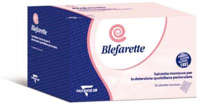 SALVIETTINE OCULARI MEDICATE BLEFARETTE SENZA PARABENI SENZA SILICONE SENZA ALCOOL 30 PEZZI - Antica Farmacia Ferrari