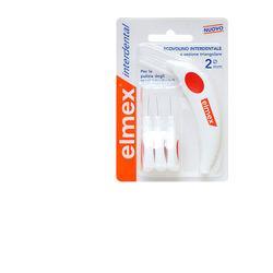 ELMEX INTERDENTAL SCOVOLINO INTERDENTALE 2 MM 6 TESTINE + MANICO - Antica Farmacia Ferrari