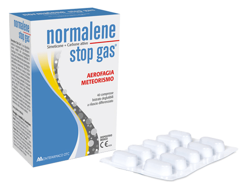NORMALENE STOP GAS 40 COMPRESSE - Antica Farmacia Ferrari