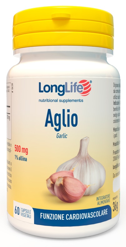LONGLIFE AGLIO 60 CAPSULE VEGETALI - Antica Farmacia Ferrari