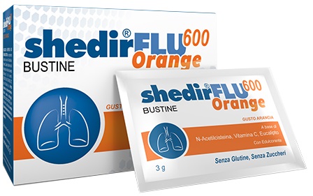 SHEDIRFLU 600 ORANGE 20 BUSTINE - Antica Farmacia Ferrari