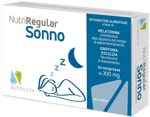 NUTRIREGULAR SONNO 30 COMPRESSE - Antica Farmacia Ferrari
