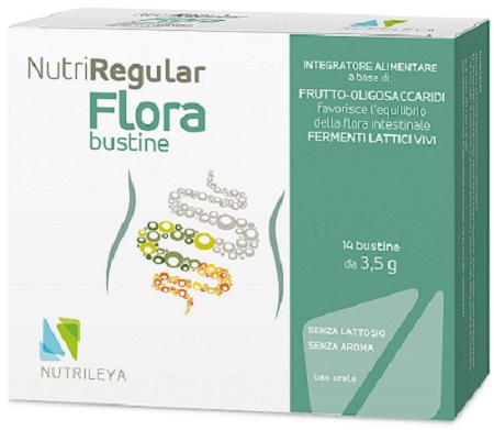 NUTRIREGULAR FLORA 14 BUSTINE - Antica Farmacia Ferrari
