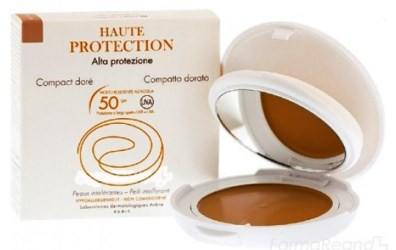 EAU THERMALE AVENE COMPATTO SPF50 DORATO 10 G - Antica Farmacia Ferrari