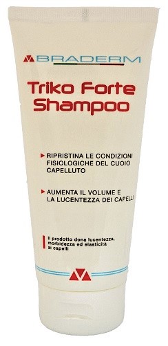 TRIKO FORTE SHAMPOO 200 ML BRADERM - Antica Farmacia Ferrari