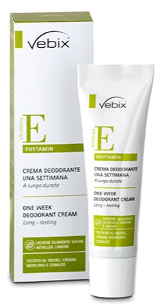 VEBIX PHYTAMIN CREMA DEODORANTE 1 SETTIMANA 25 ML - Antica Farmacia Ferrari