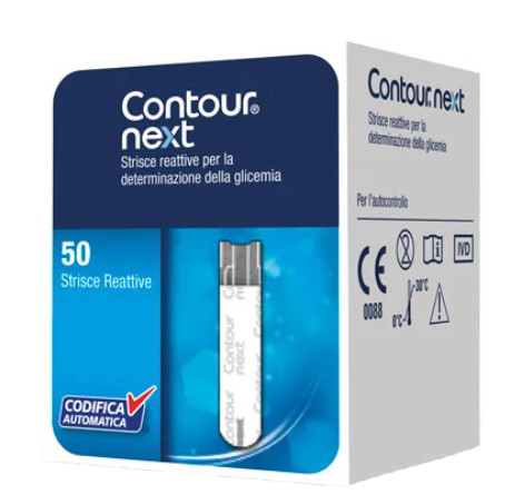 CONTOUR GLICEMIA STRISCE REATTIVE 50 PEZZI - Antica Farmacia Ferrari