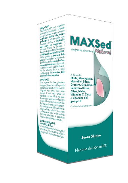 MAXSED NATURAL 200 ML - Antica Farmacia Ferrari