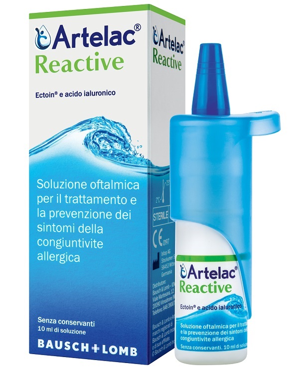 ARTELAC REACTIVE SOLUZIONE OFTALMICA MULTIDOSE FLACONE 10 ML - Antica Farmacia Ferrari