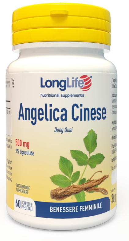 LONGLIFE ANGELICA CINESE 60 CAPSULE VEGETALI - Antica Farmacia Ferrari
