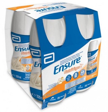 ENSURE NUTRIVIGOR VANIGLIA 4 BOTTIGLIE DA 220 ML - Antica Farmacia Ferrari