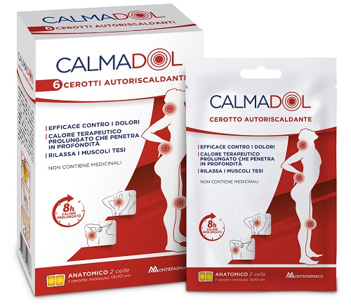 CALMADOL CEROTTO RISCALDANTE PACK 6 PEZZI - Antica Farmacia Ferrari