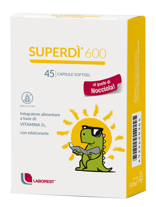 SUPERDI' 600 45 CAPSULE - Antica Farmacia Ferrari