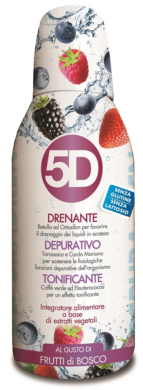 5D SLEEVERATO FRUTTI DI BOSCO 500 ML - Antica Farmacia Ferrari